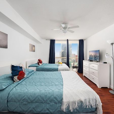 Two Bedroom Oceanview Apartment In Brickell Miami Buitenkant foto
