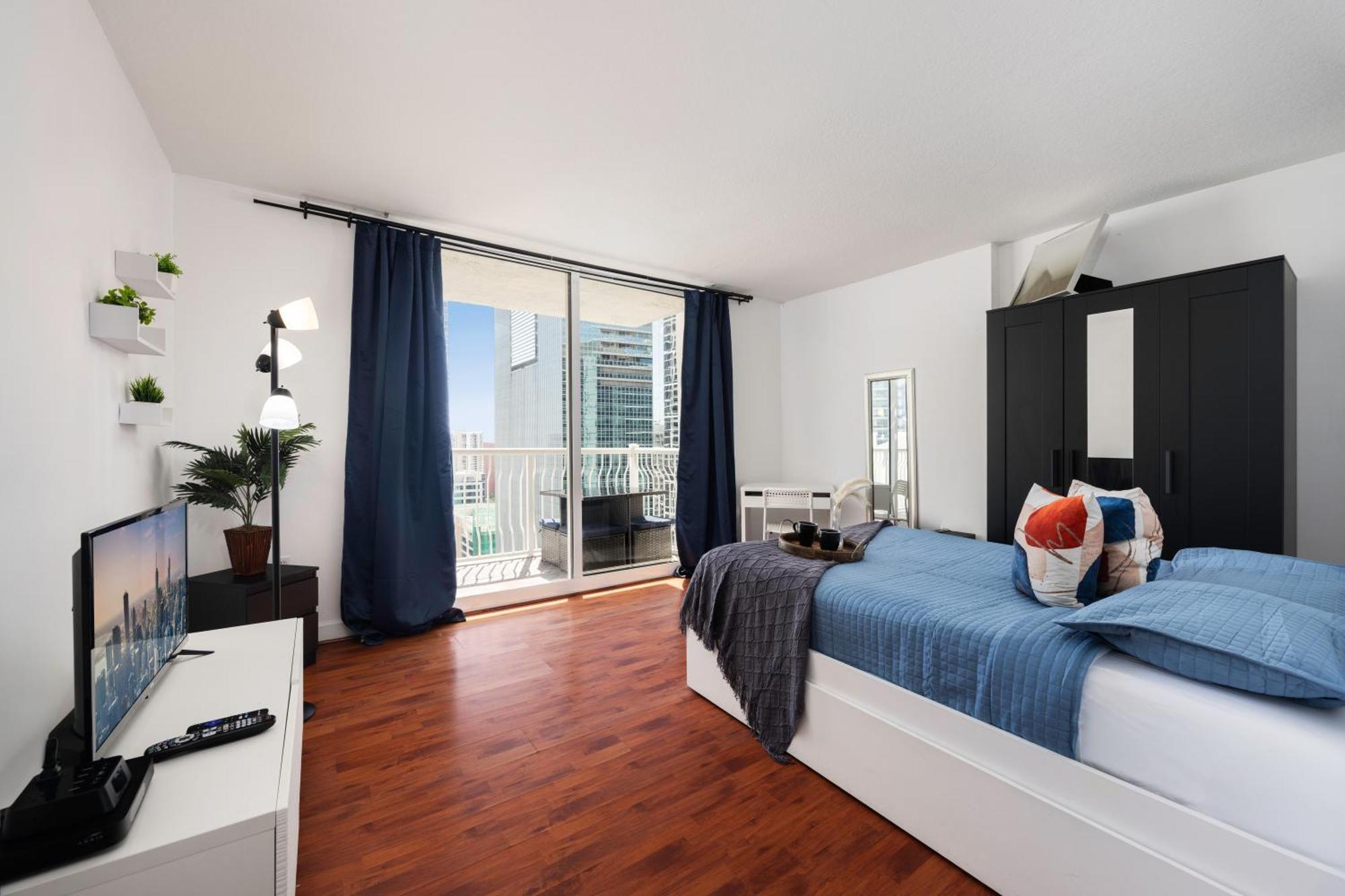 Two Bedroom Oceanview Apartment In Brickell Miami Buitenkant foto