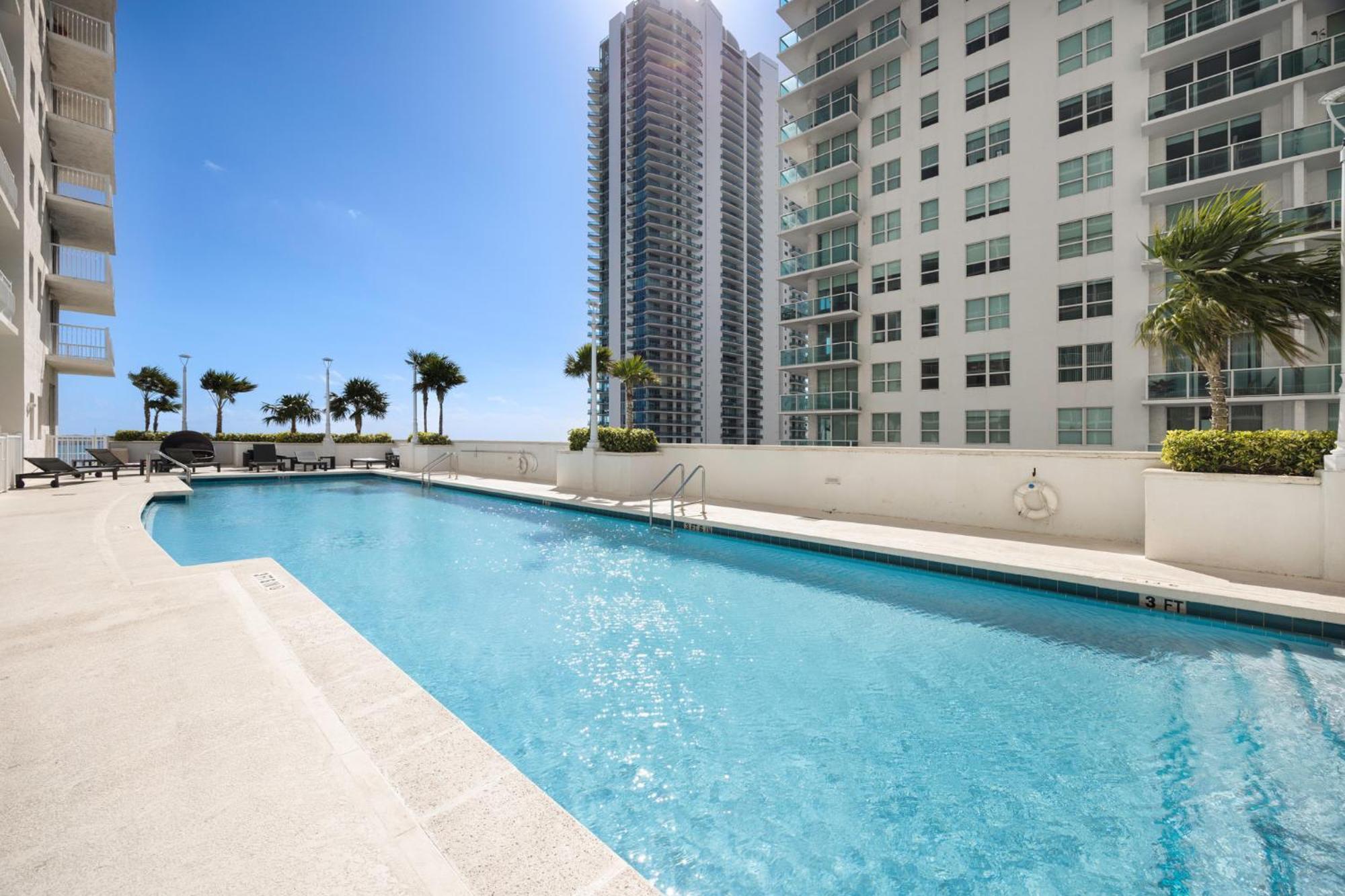Two Bedroom Oceanview Apartment In Brickell Miami Buitenkant foto