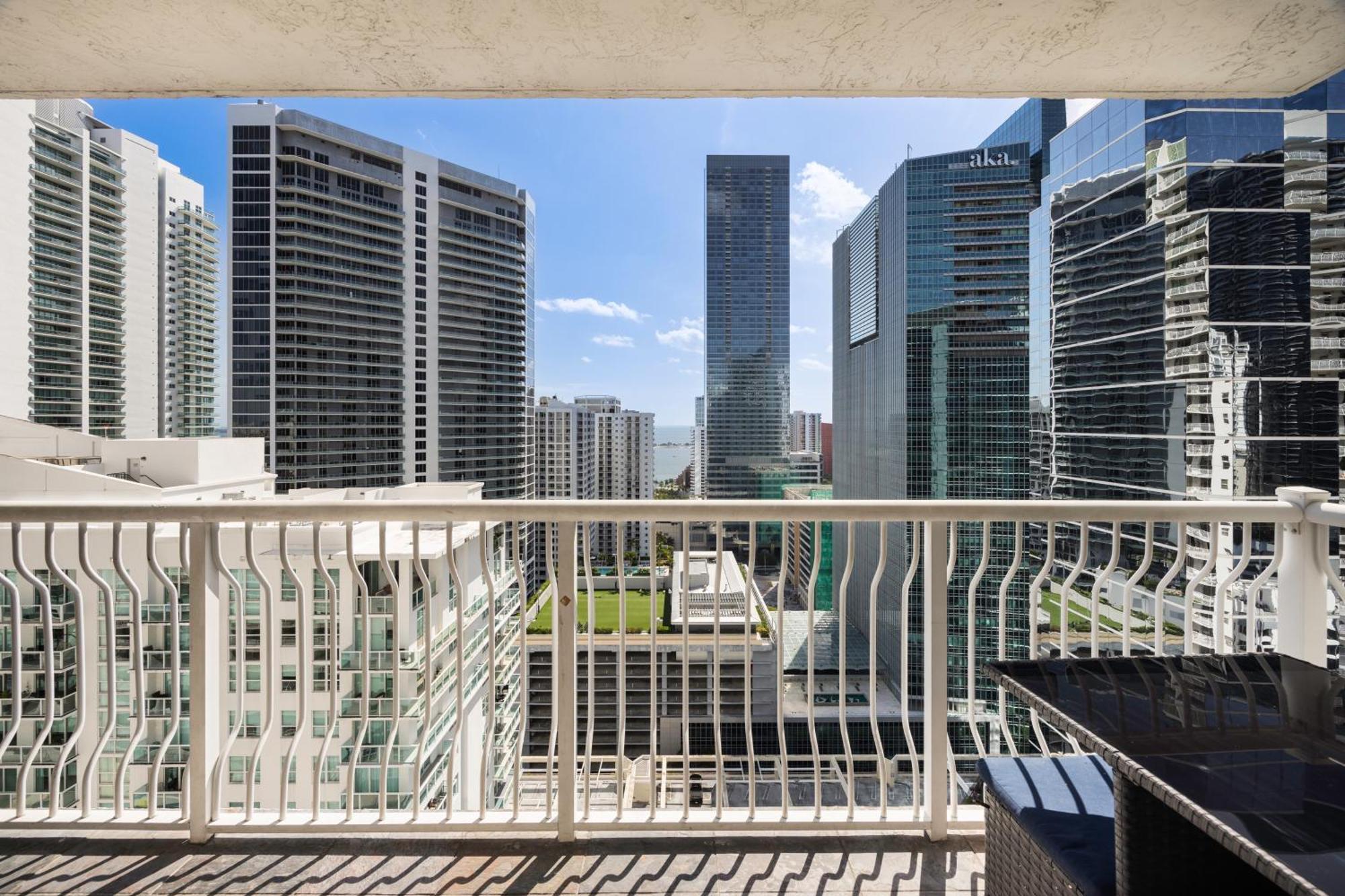 Two Bedroom Oceanview Apartment In Brickell Miami Buitenkant foto