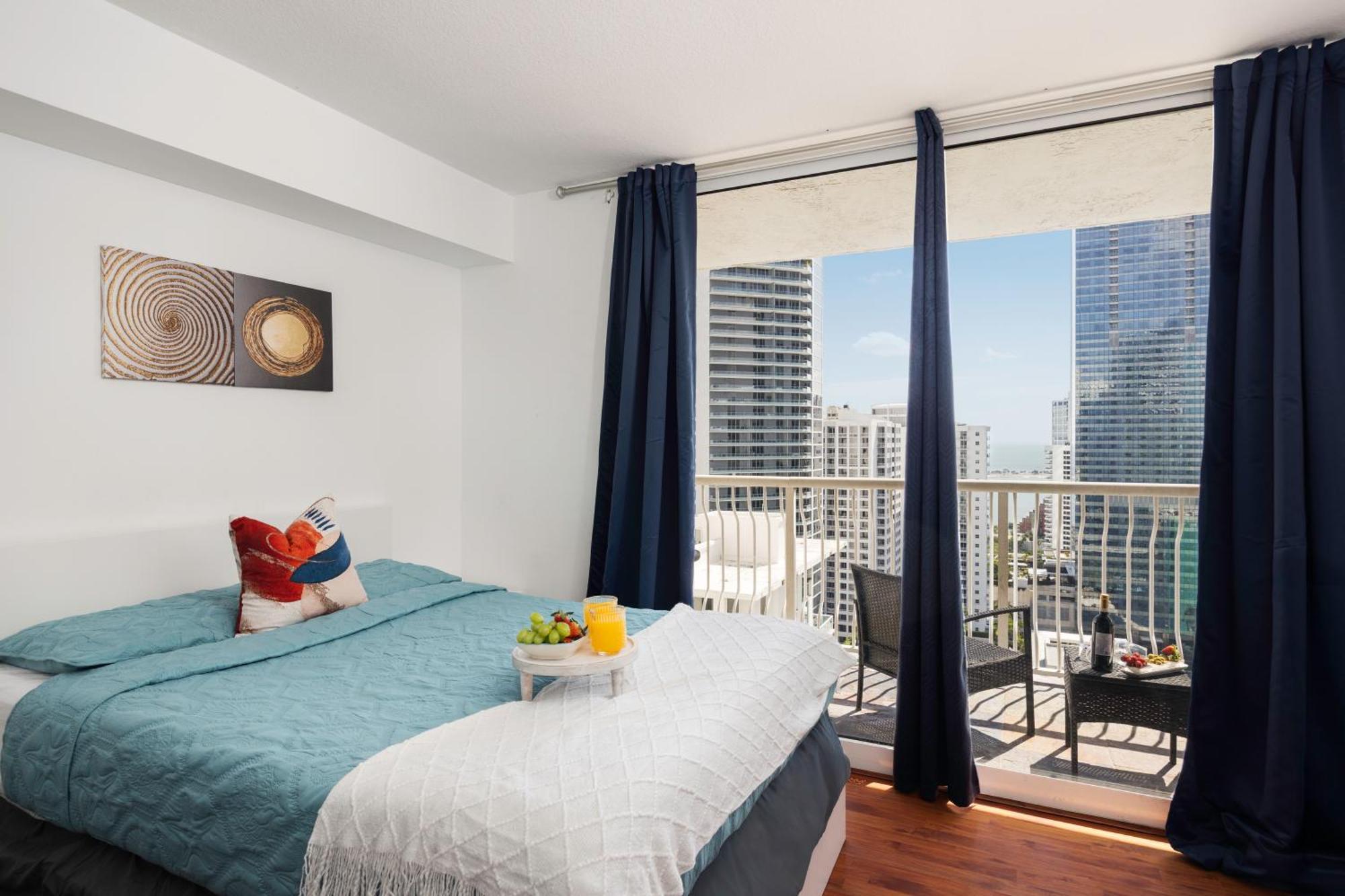 Two Bedroom Oceanview Apartment In Brickell Miami Buitenkant foto
